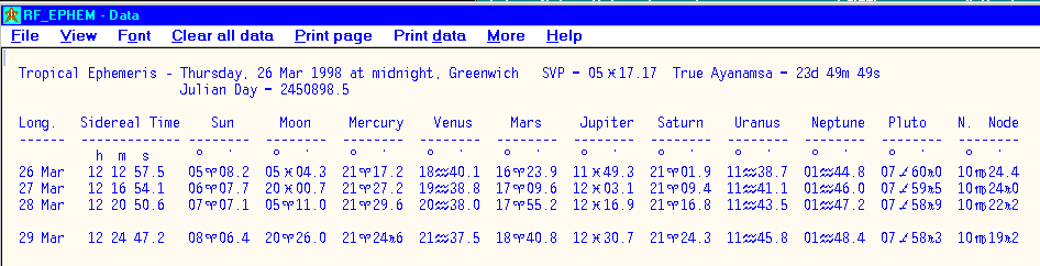 RF_Ephem Geocentric Longitude